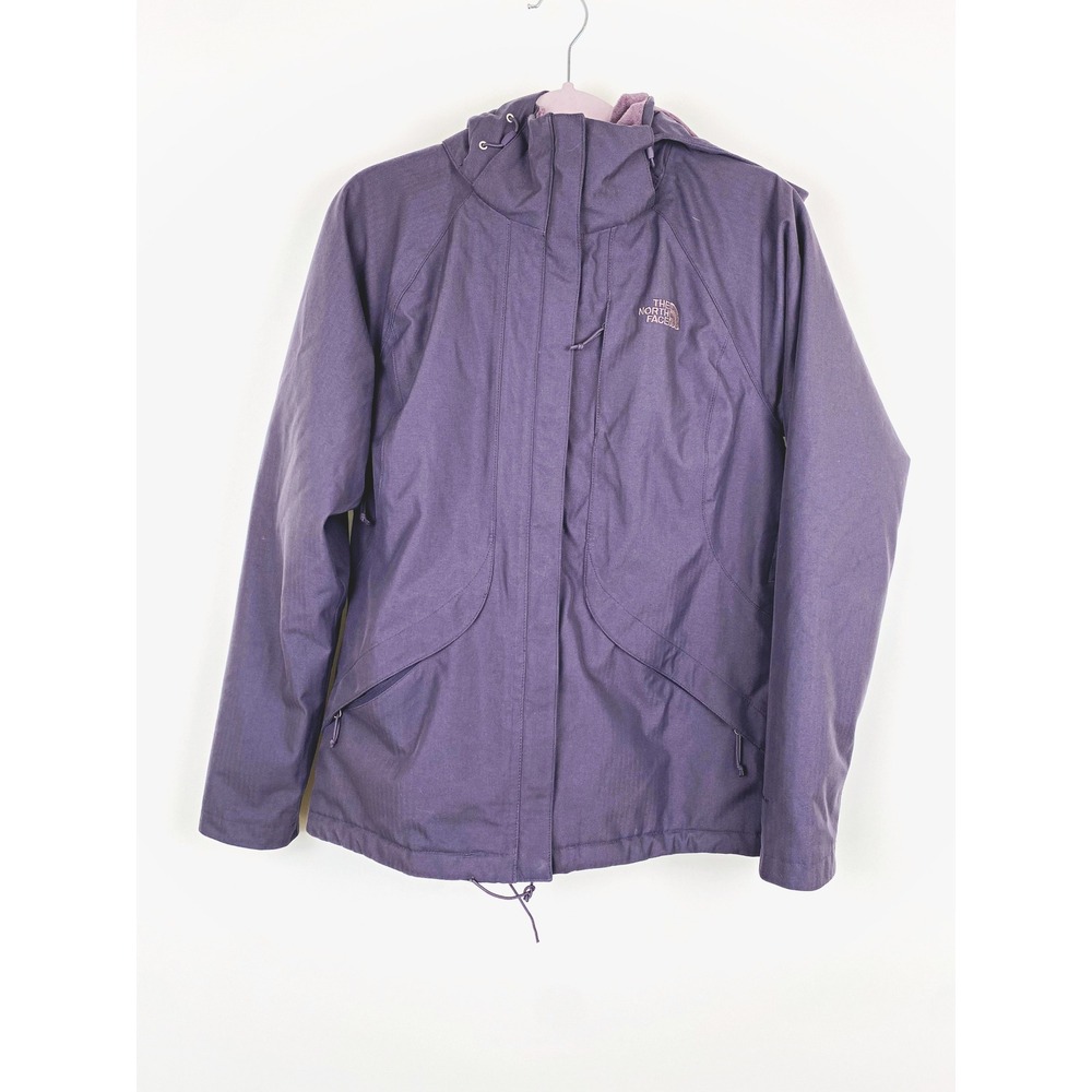 The North Face Inlux Insulated Jacket Purple Fleece Lined Medium